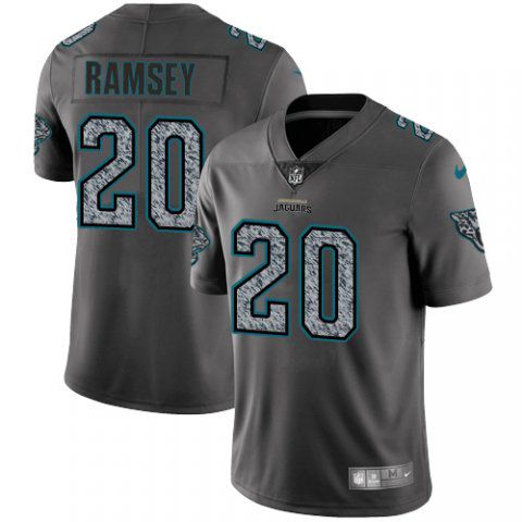Men Jacksonville Jaguars 20 Ramsey Nike Teams Gray Fashion Static Limited NFL Jerseys